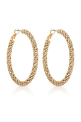 Rope Chain Hoop Earrings