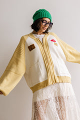 Paula Oversized Jacket in Yellow