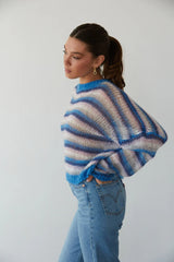 Coraline Loose Knit Striped Sweater