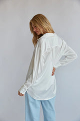 Jonna Satin Button Up Shirt