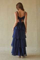 Clarke Ruffled Maxi Dress