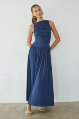Breana Ruched Maxi Dress