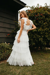 Evalyn Tiered Ruffle Maxi Dress