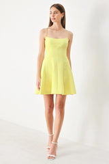 FRESH LINE YELLOW CAMI DRESS