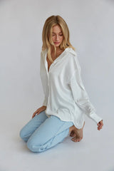 Jonna Satin Button Up Shirt