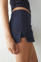Vic Double Slit Mini Skort