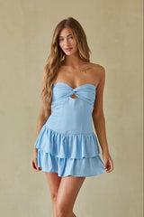 Emmie Tiered Ruffle Mini Dress