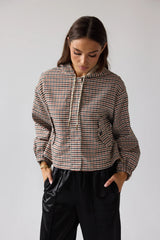 Ross Plaid Jacket in Rust