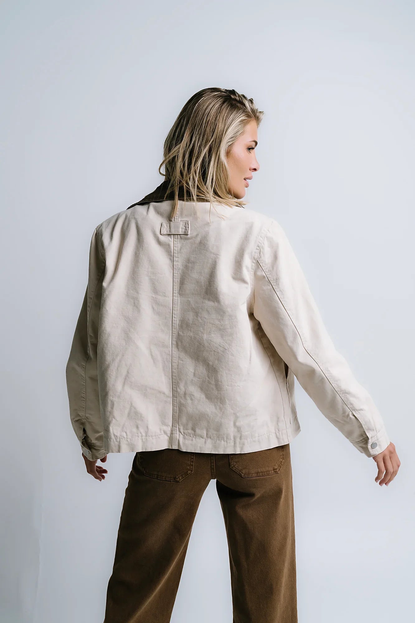 Ember Barn Jacket in Ecru
