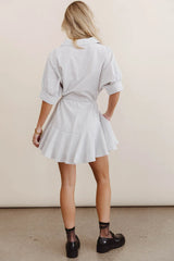 Goldie Striped Mini Dress
