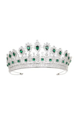 Green Zircon Princess Crown