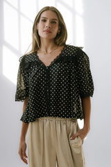 Blair Polka Dot Blouse