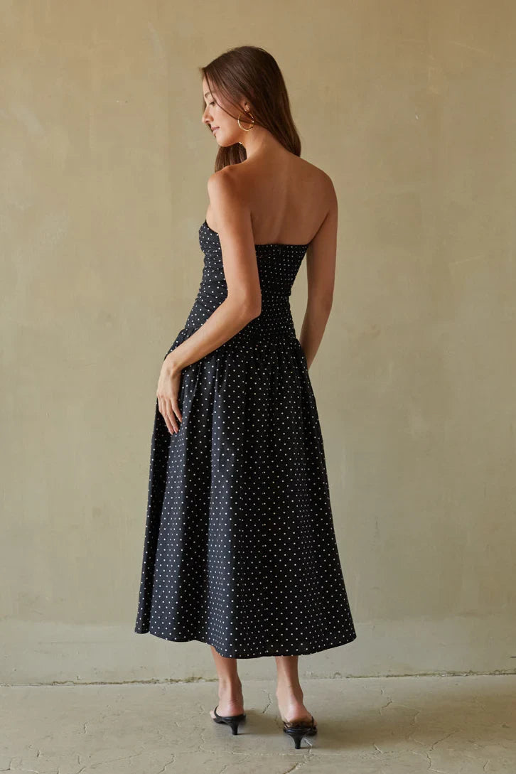Joey Polka Dot Midi Dress
