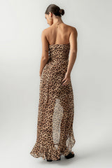 Addison Leopard Maxi Dress