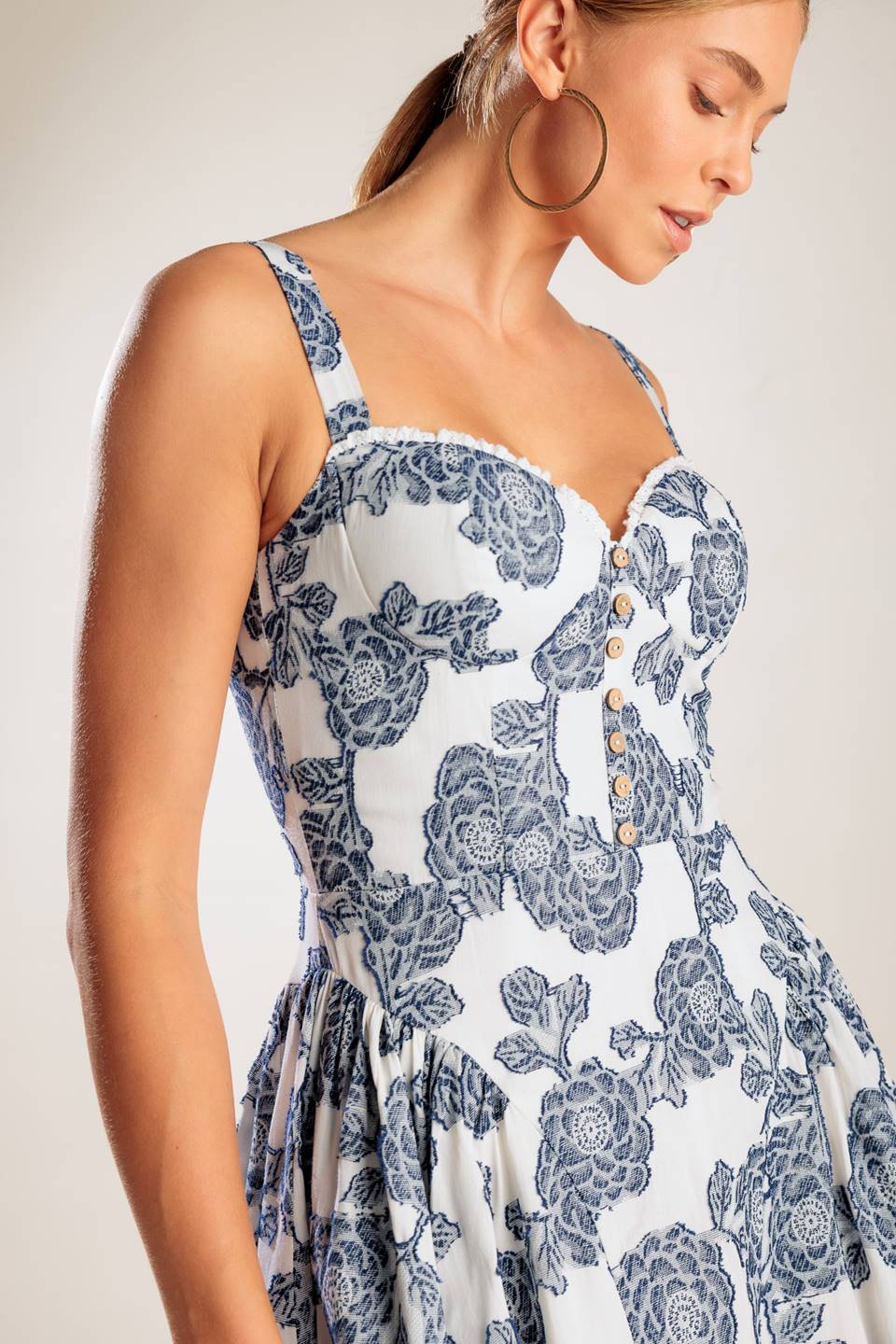 EXPLORING NEW INTERESTS MIDI DRESS