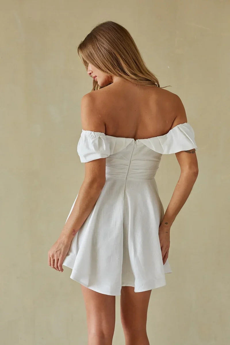 Ava Fit and Flare Mini Dress