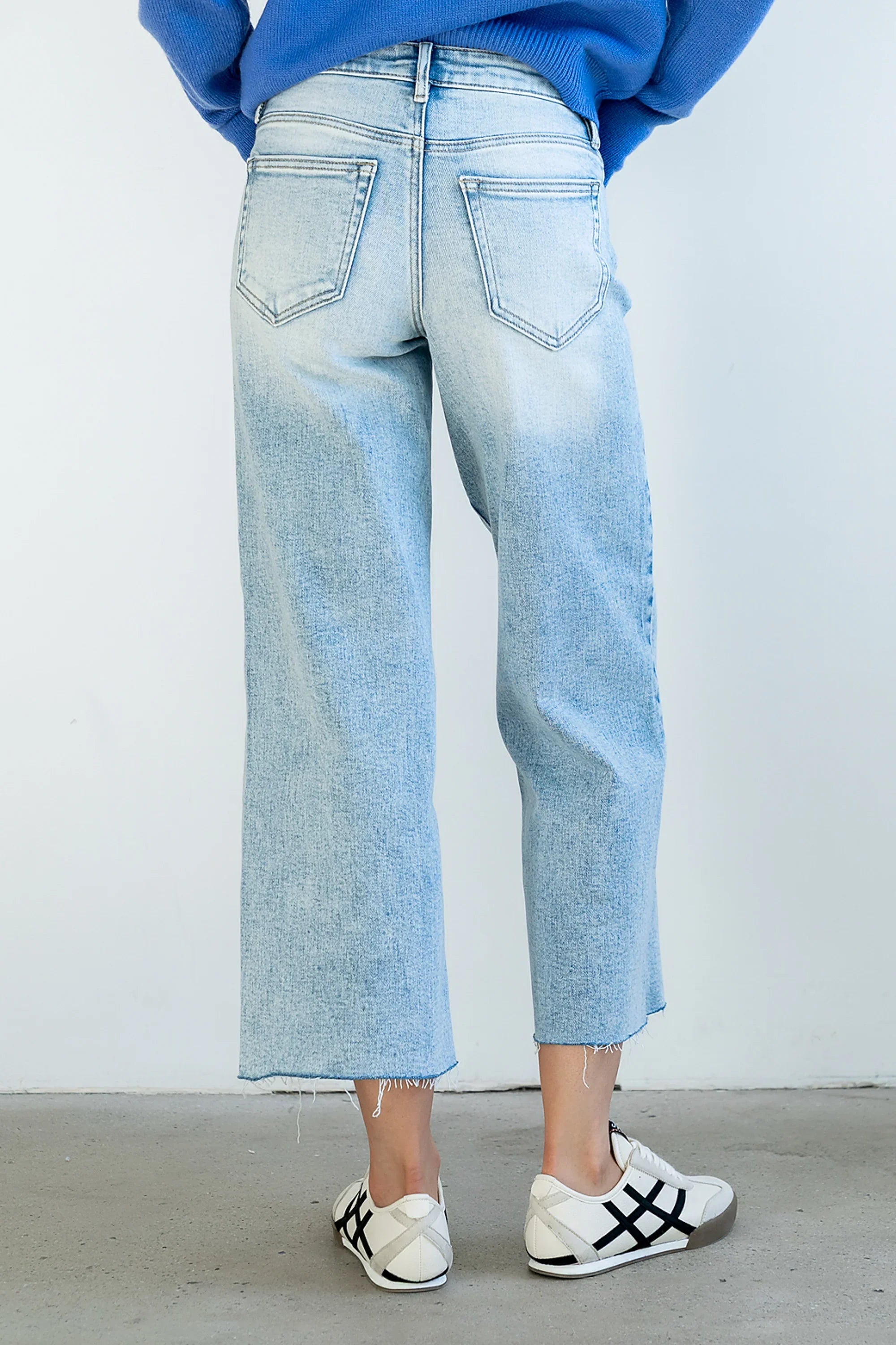 Colette Wide Leg Jeans in Light Wash