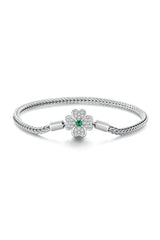Lucky Four Leaf Clover Bracelet