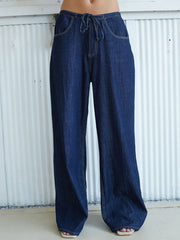 June Baggy Tie Pants