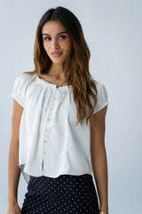 Sidney Satin Blouse