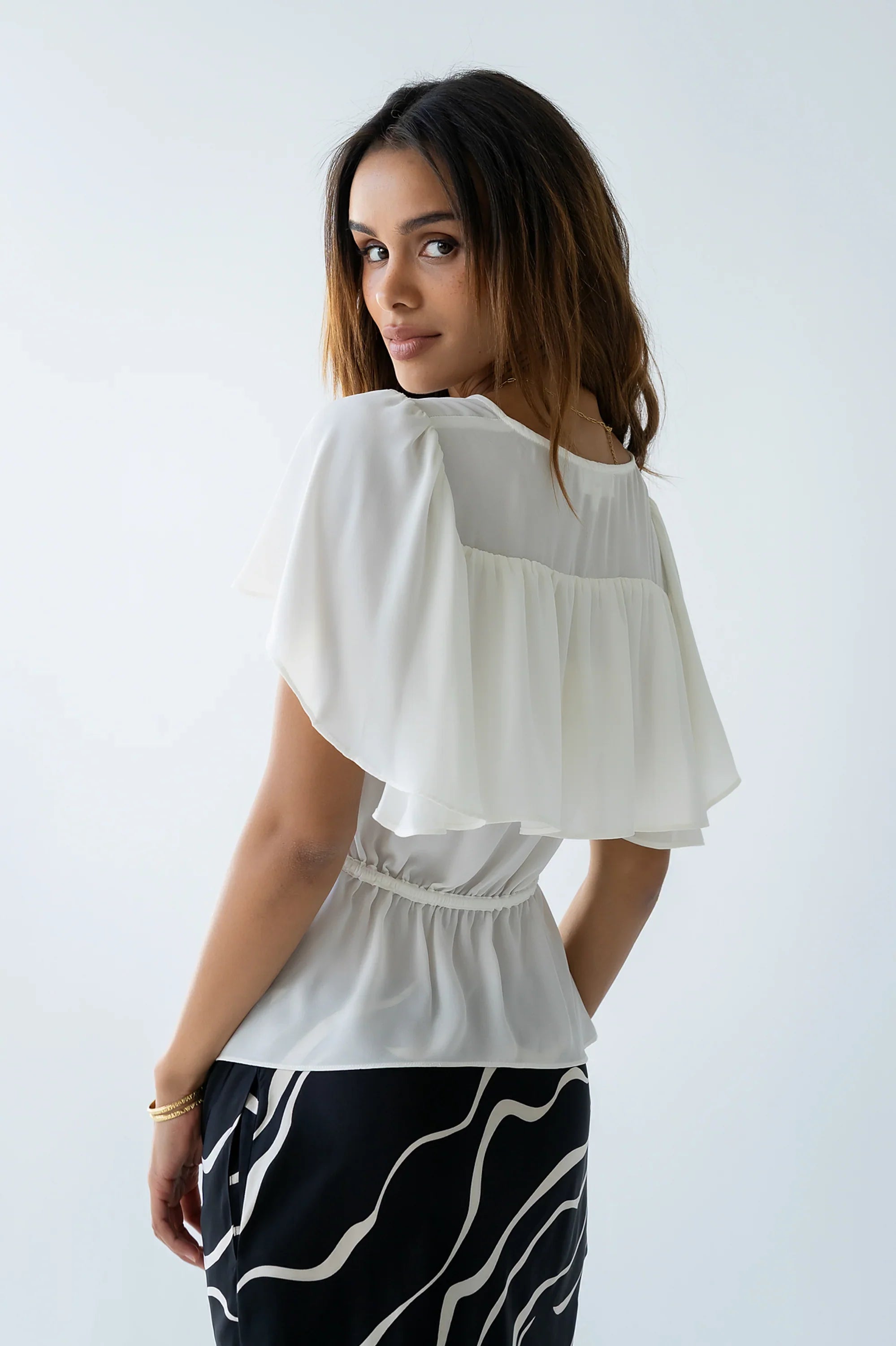 Bernice Sheer Blouse