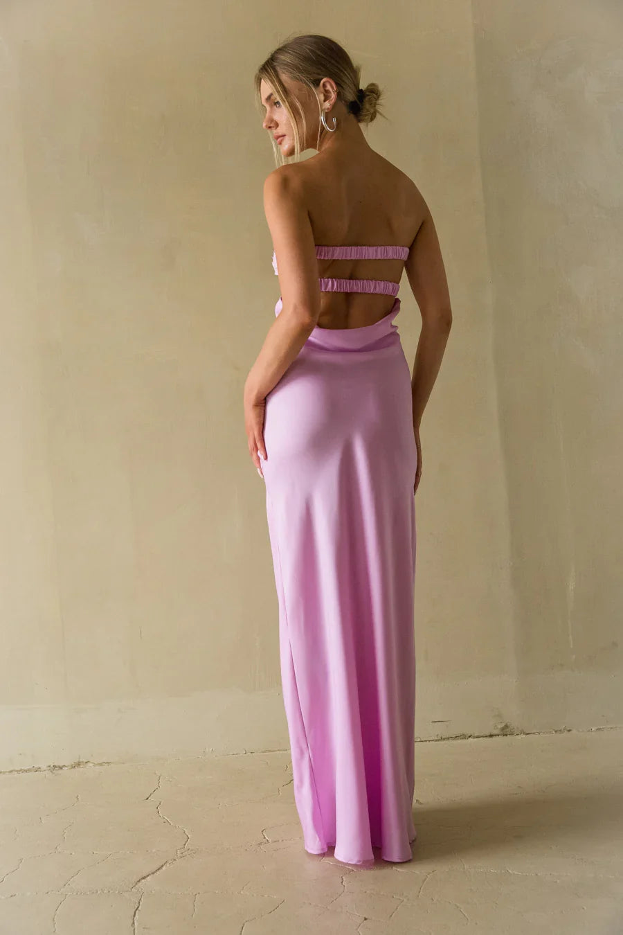 Kira Open Back Maxi Dress