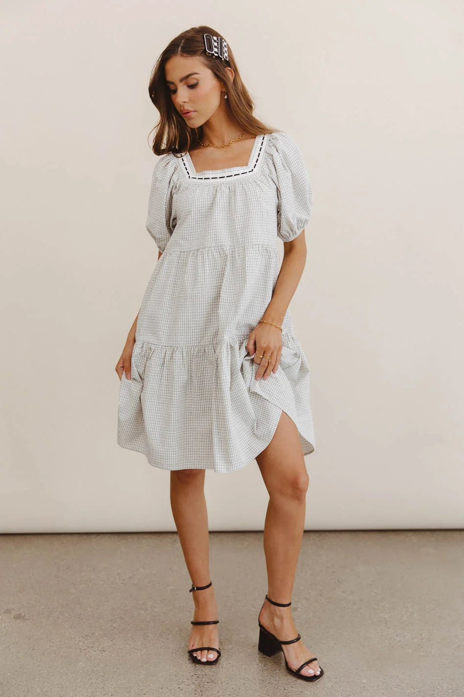 Scout Plaid Mini Dress