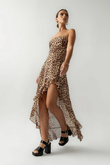 Addison Leopard Maxi Dress