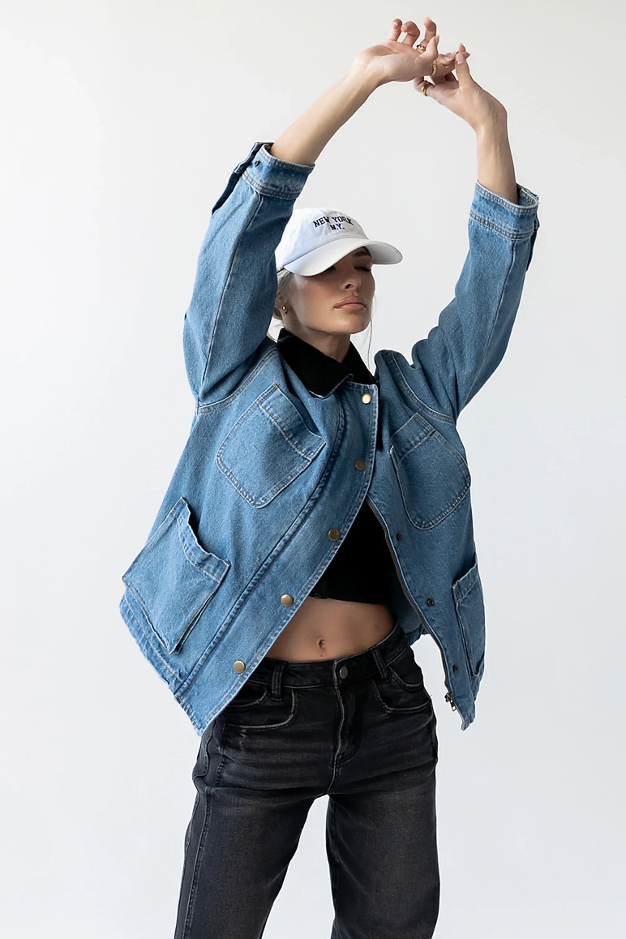 Anista Oversized Utility Jacket