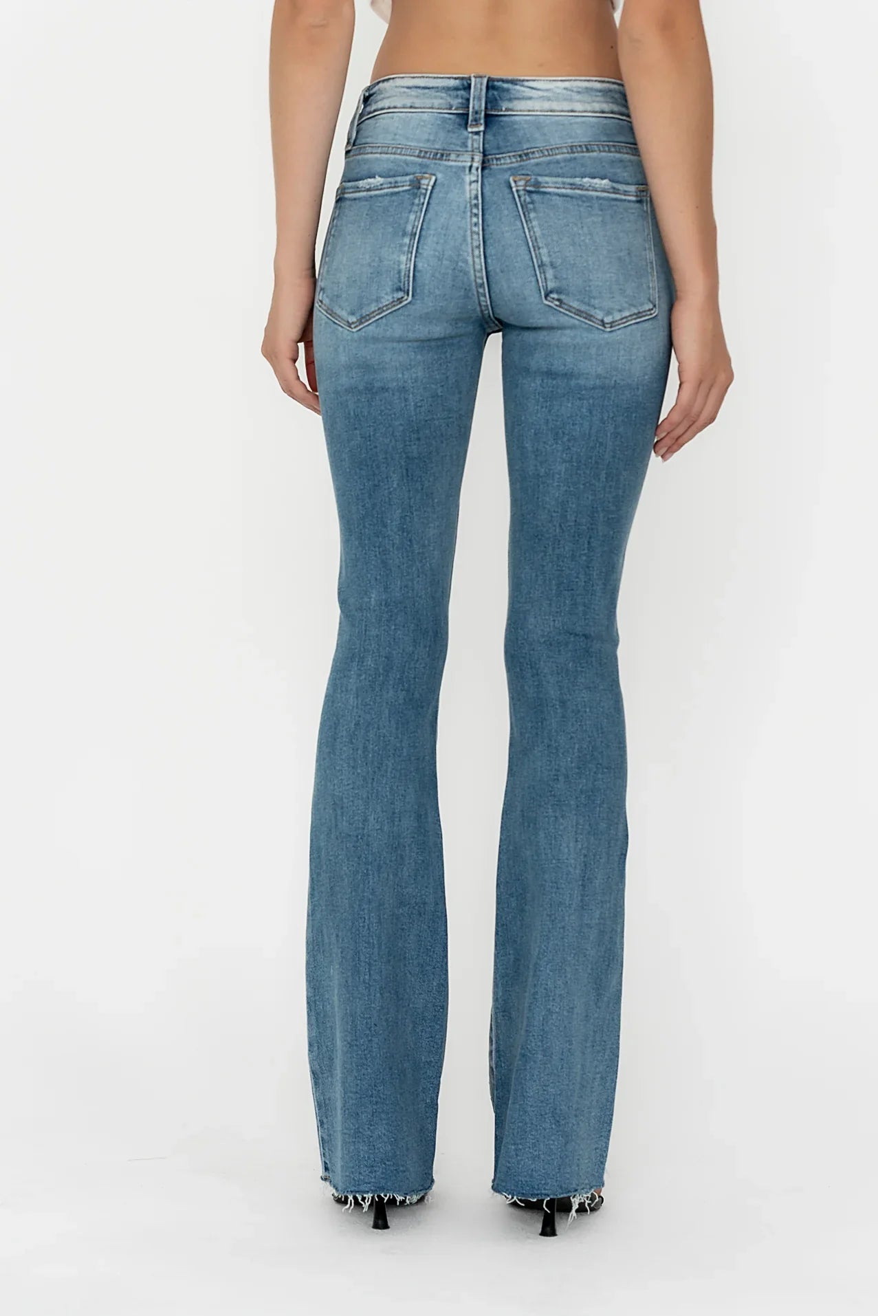 Eliza Studded Flare Jeans