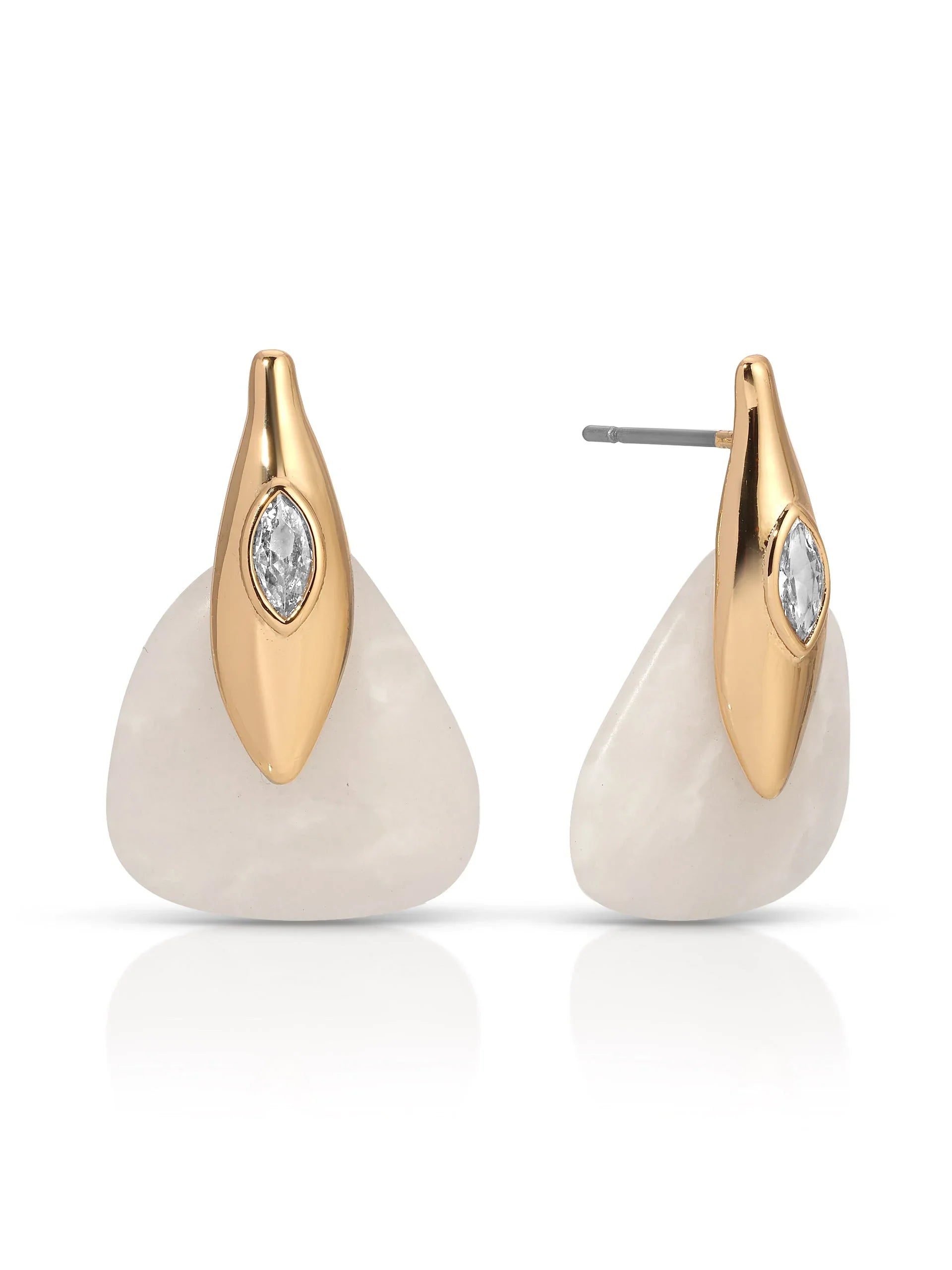 Solstice Earrings in Bone