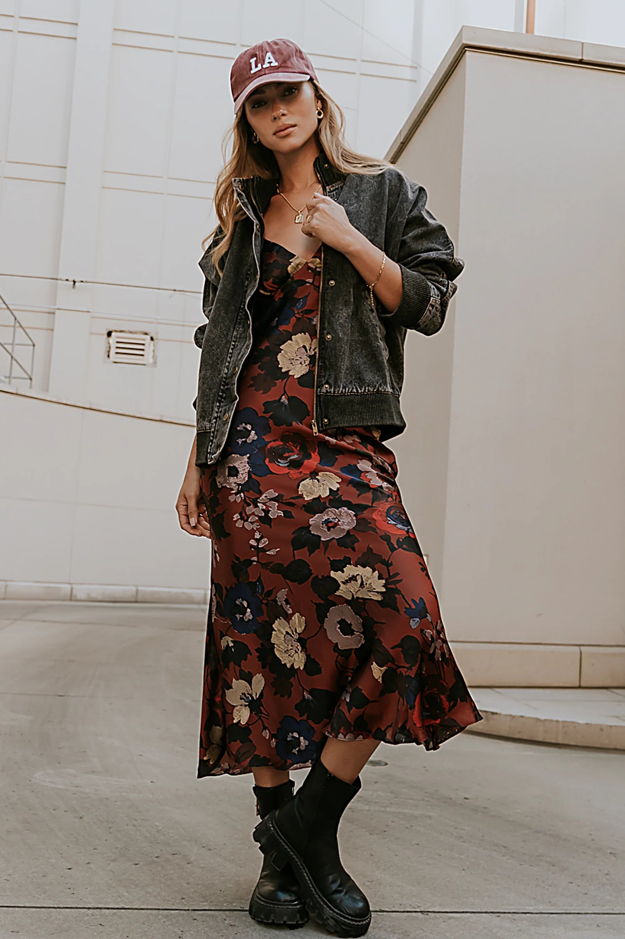 Jayne Floral Maxi Dress