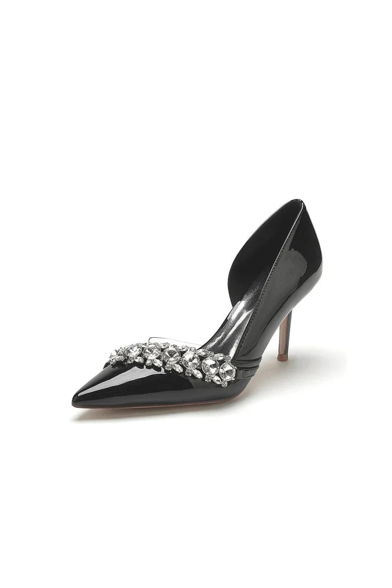 Wedding High Heels with Rhinestone
