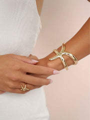Starfish Luxe Cuff Bracelet