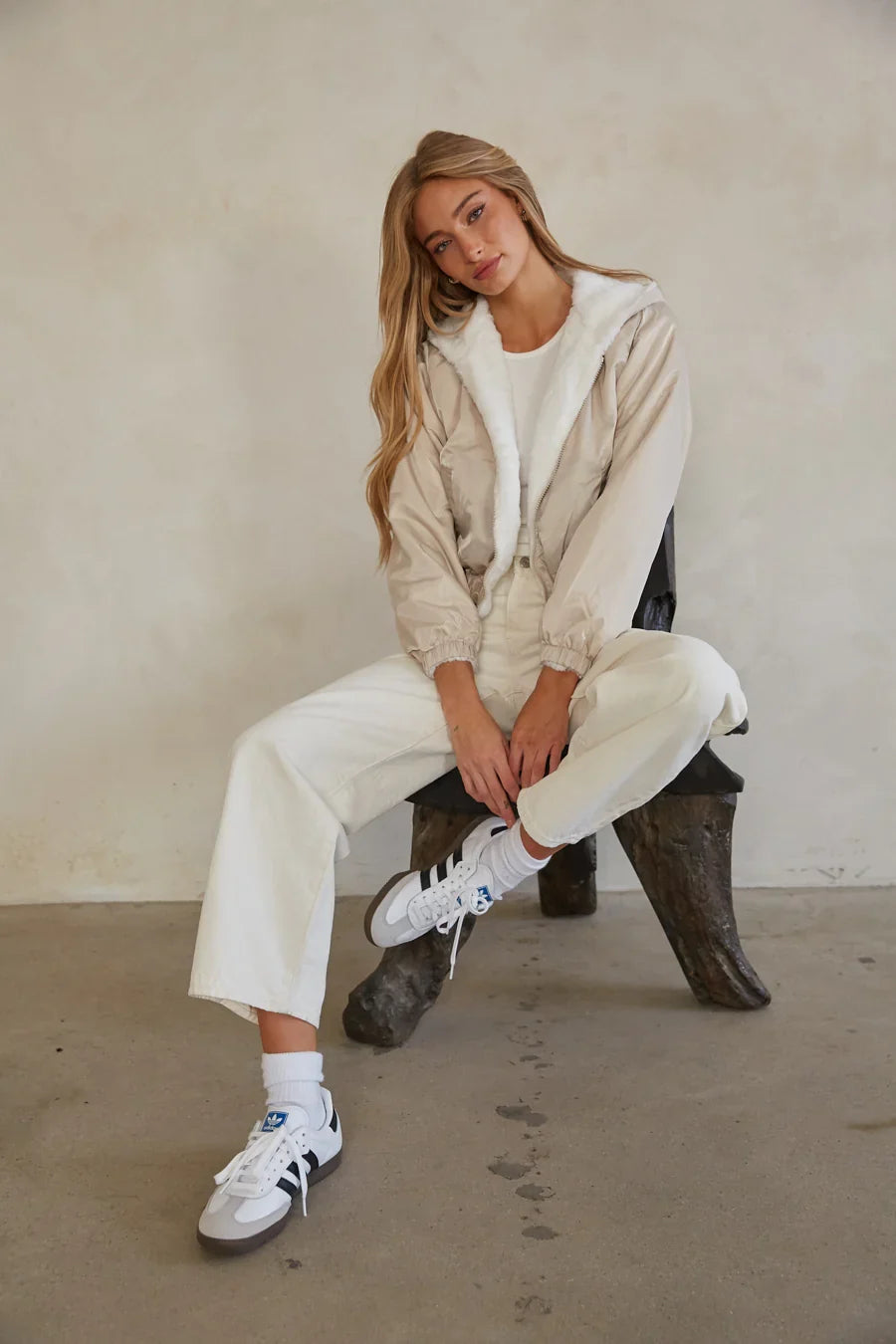 Amelia Reversible Faux Fur Jacket