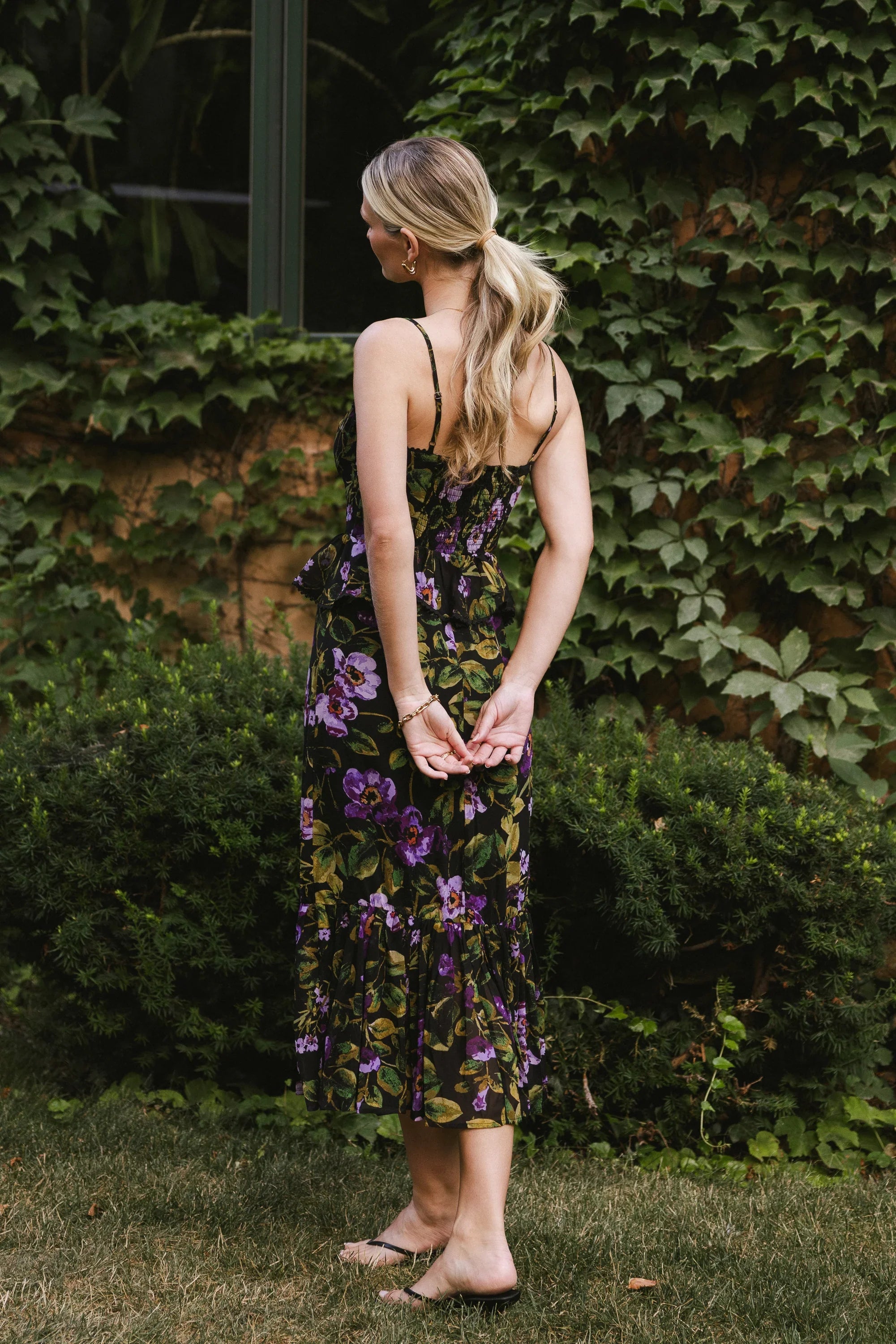 Rory Floral Midi Dress