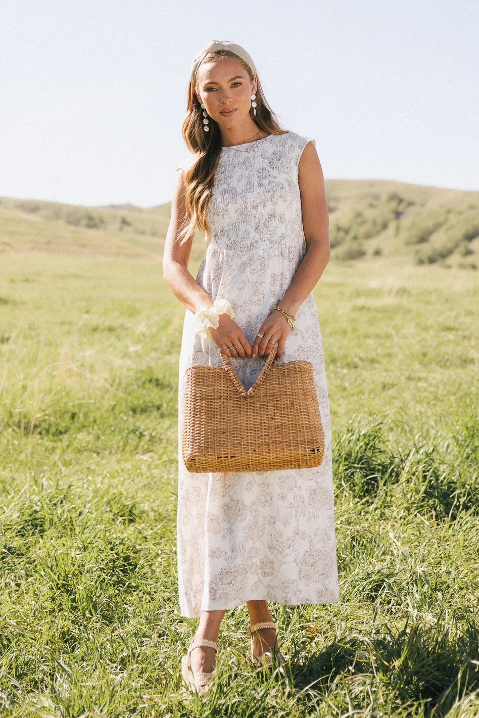 Elias Smocked Maxi Dress