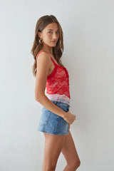 Julietta Lace Tank Top