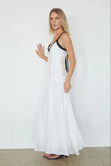 Oaklynn Contrast Maxi Dress