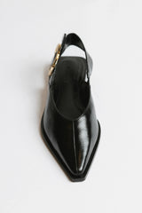 Steve Madden Shay Slingback Flats in Black