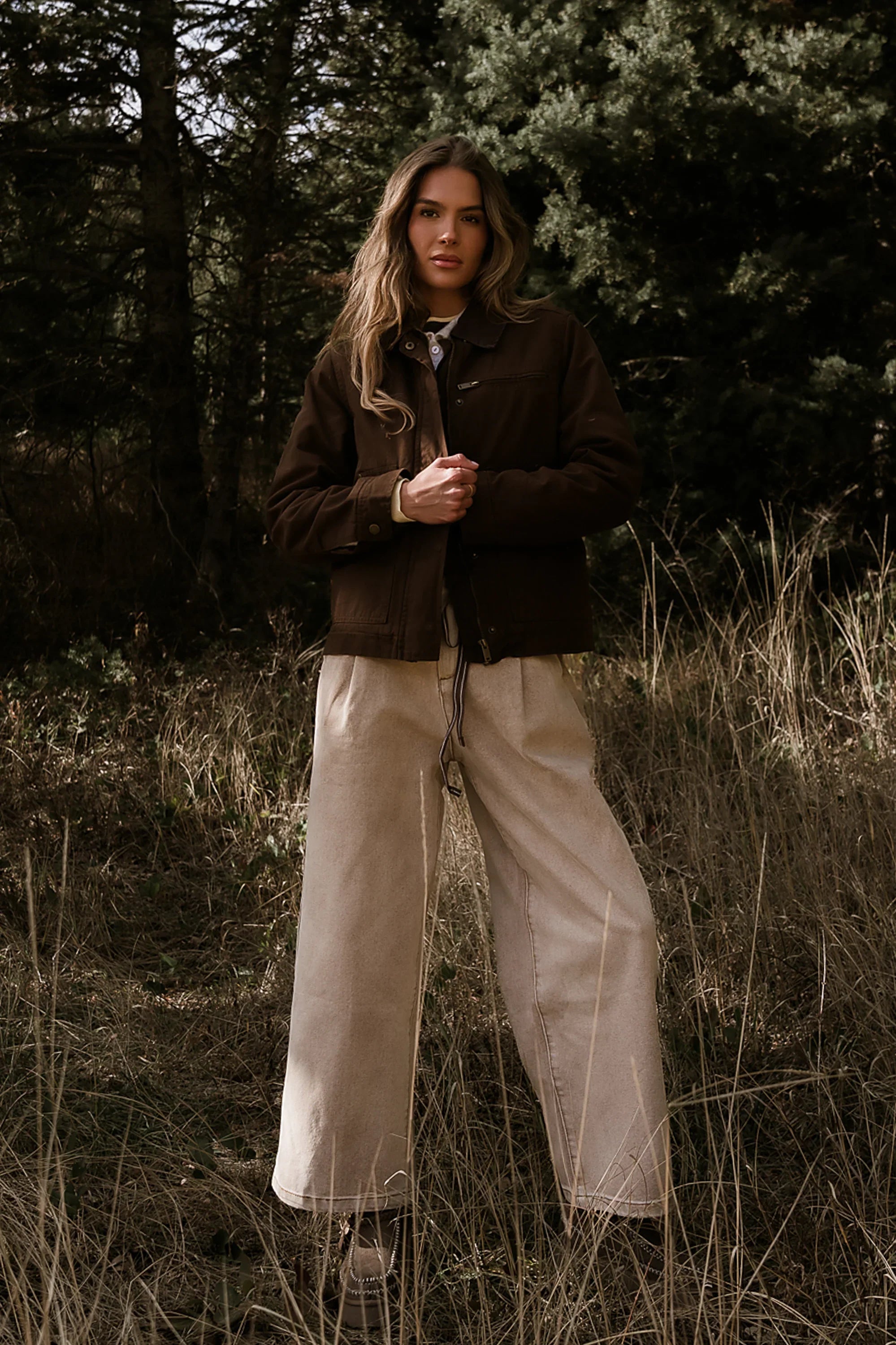 Ember Barn Jacket in Brown