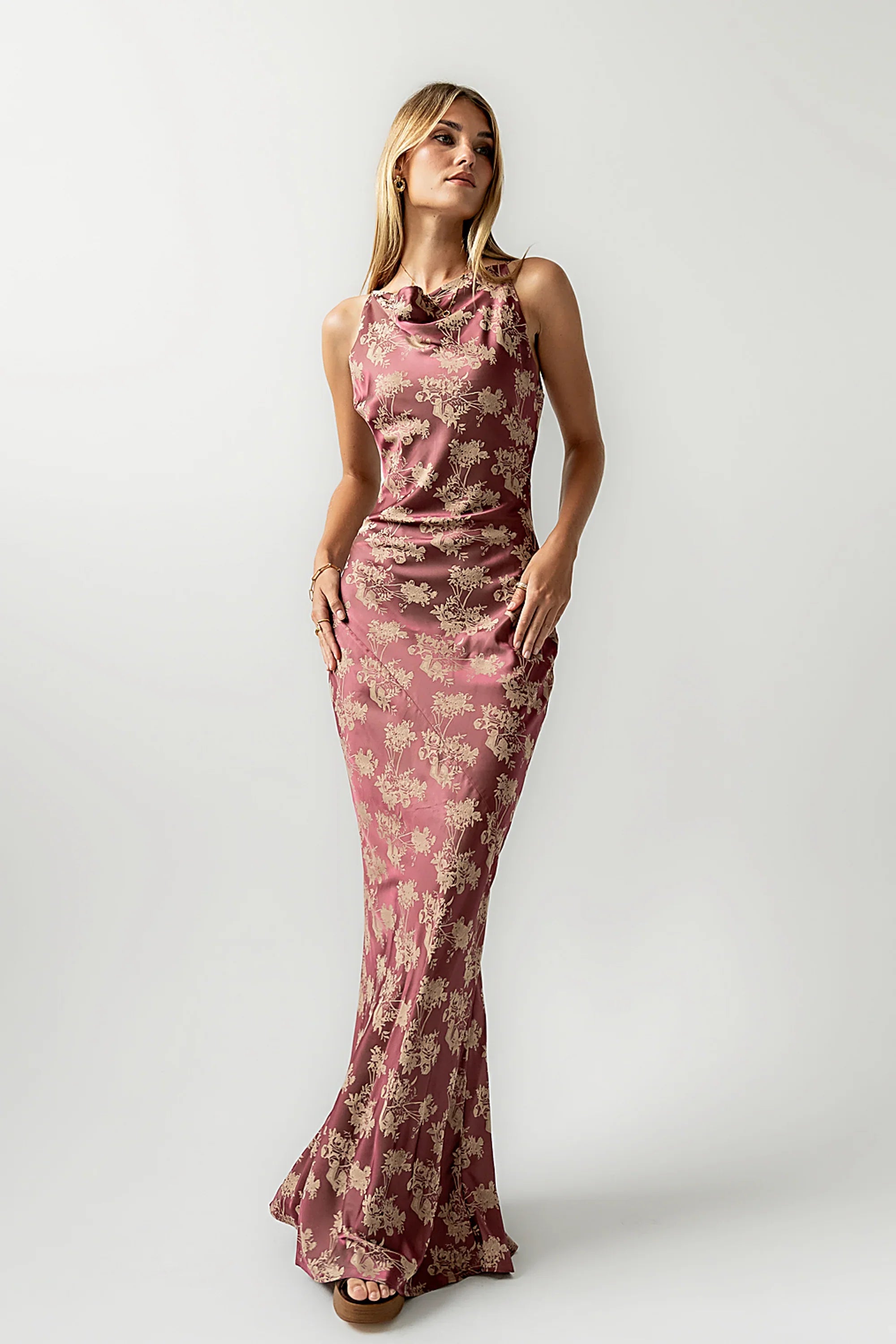 Asha Floral Maxi Dress