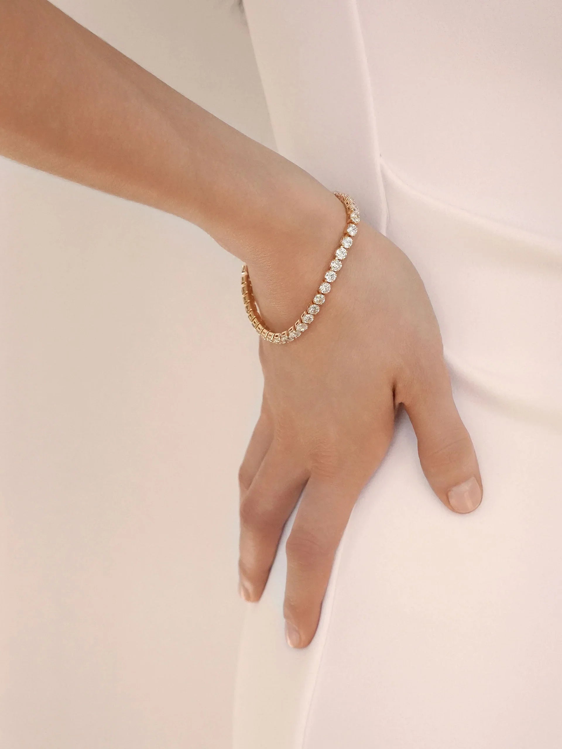 Single Row Tennis Bracelet