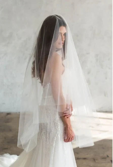 Vintage Blusher Extra Airy Bridal Veil Wedding Veil
