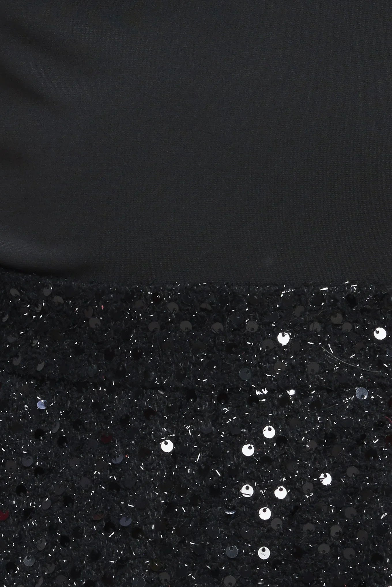 TWINKLE CHIC BLACK SEQUIN ROMPER