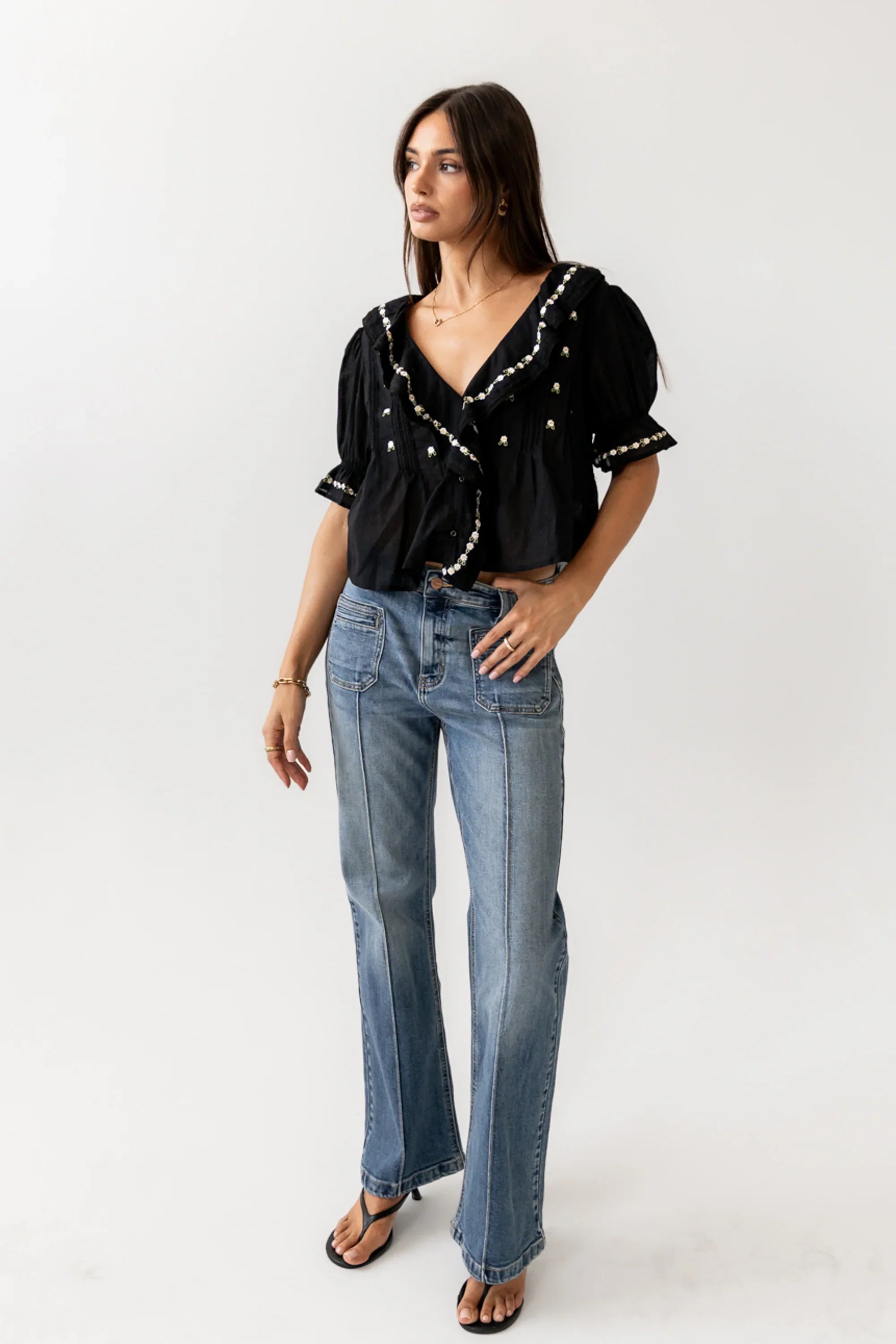 Adele Straight Leg Jeans