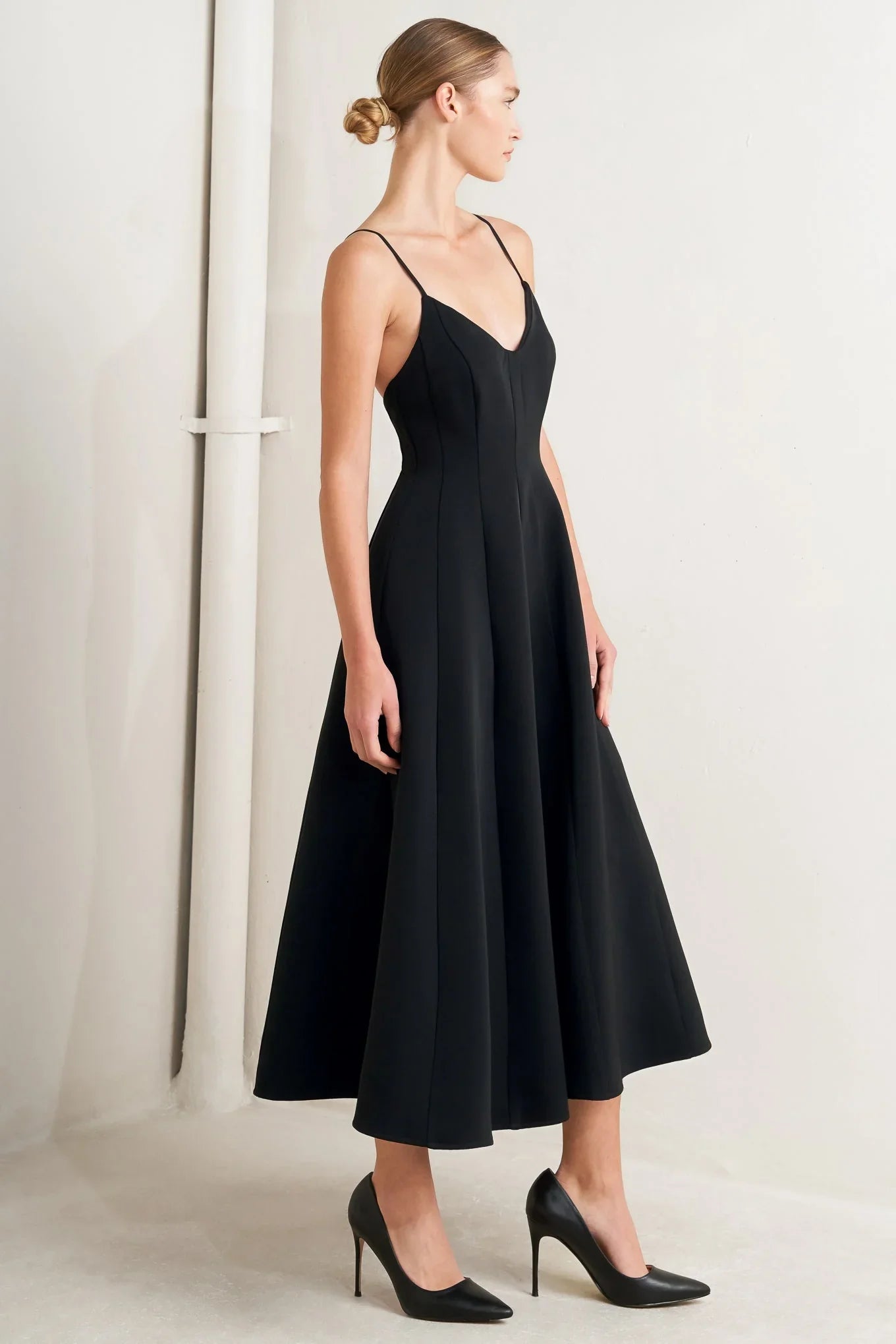 PURE INTENTIONS MIDI DRESS
