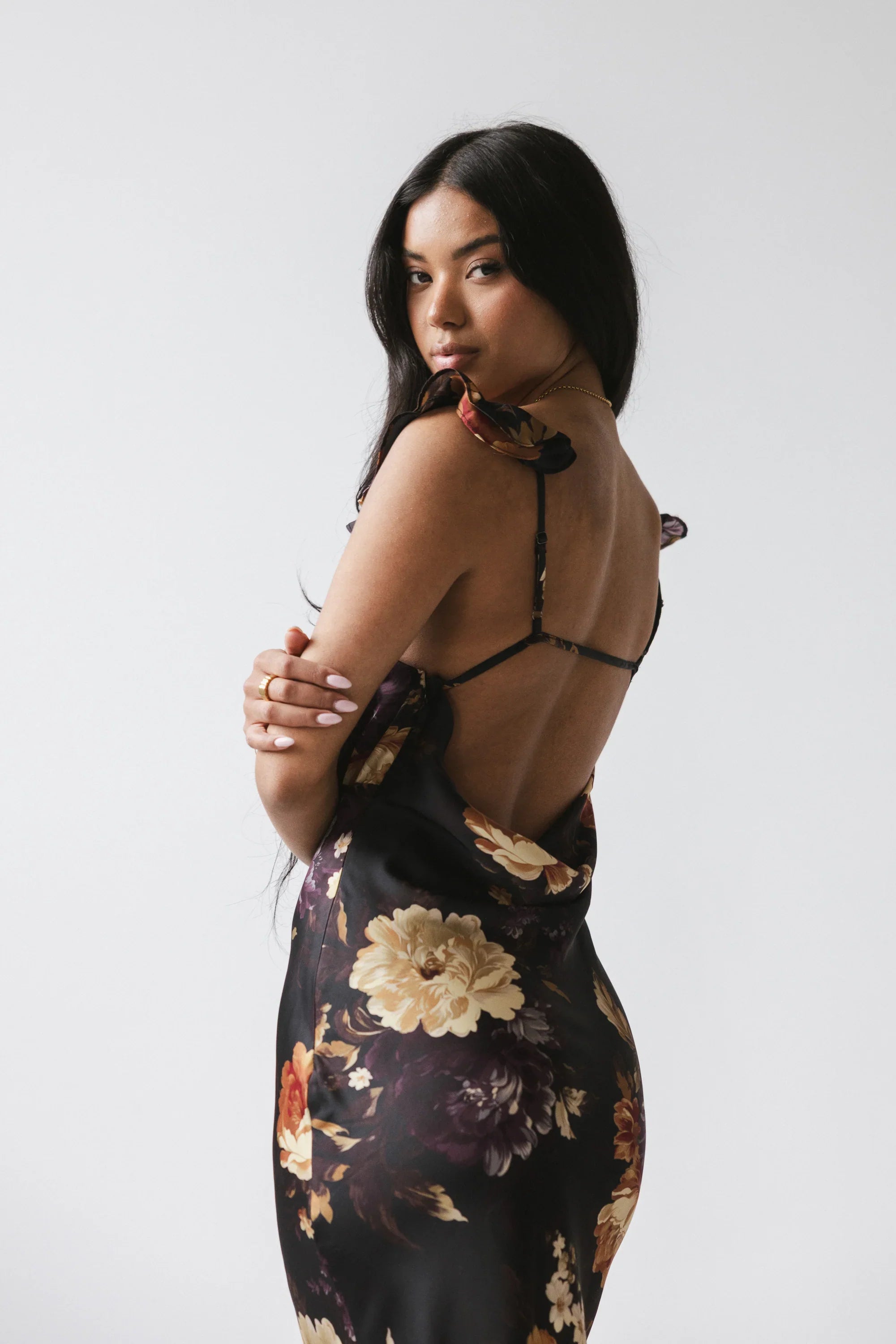 Nixon Floral Maxi Dress