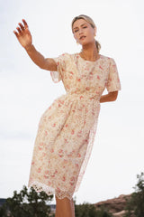 Renee Eyelet Lace Dress