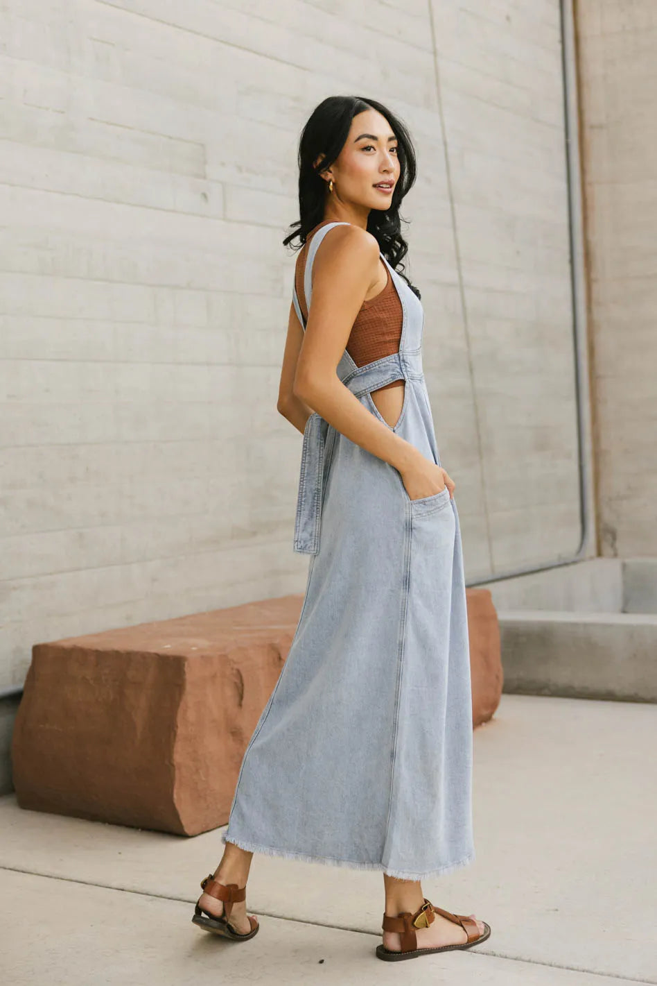 Quinn Overall Dress